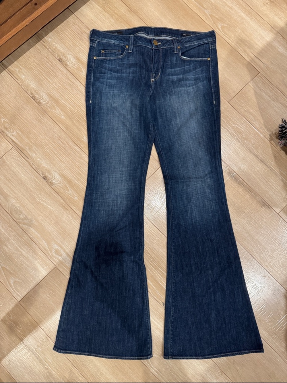 William Rast Dark Blue Flare Jeans